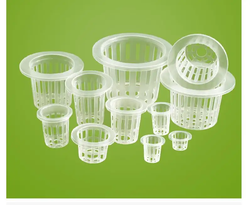 Hydroponic 2 Inch Mesh Pot Basket Garden Vegetable Soillless Grow Net Pot