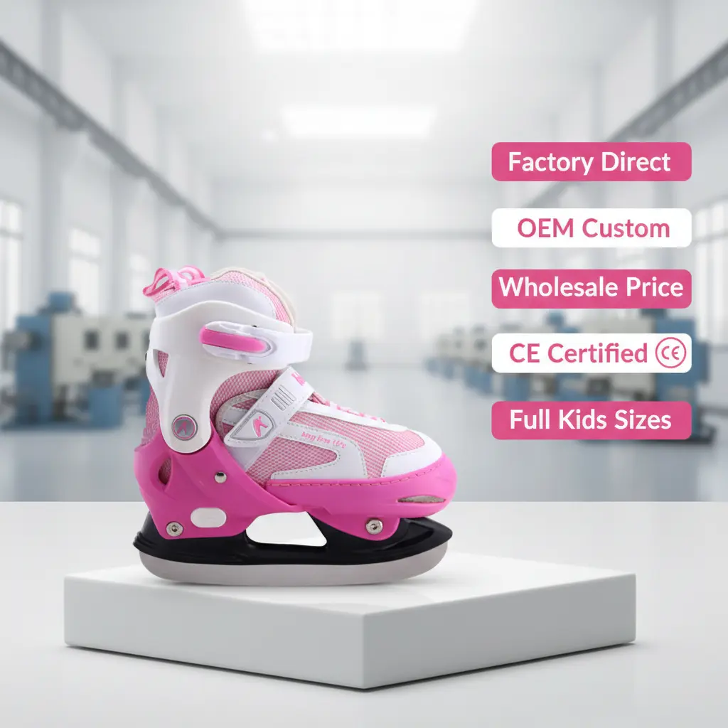 Ice Hockey Skates for Kids OEM Custom Adjustable