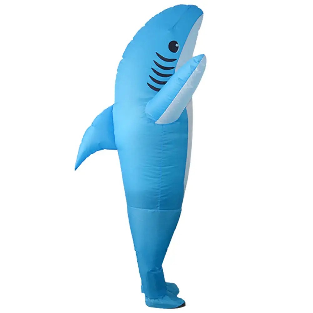 Inflatable Animal Shark Costume Halloween Cosplay Cosplay Party Air Blow-up Deluxe Costume AdultReorder rate 21%