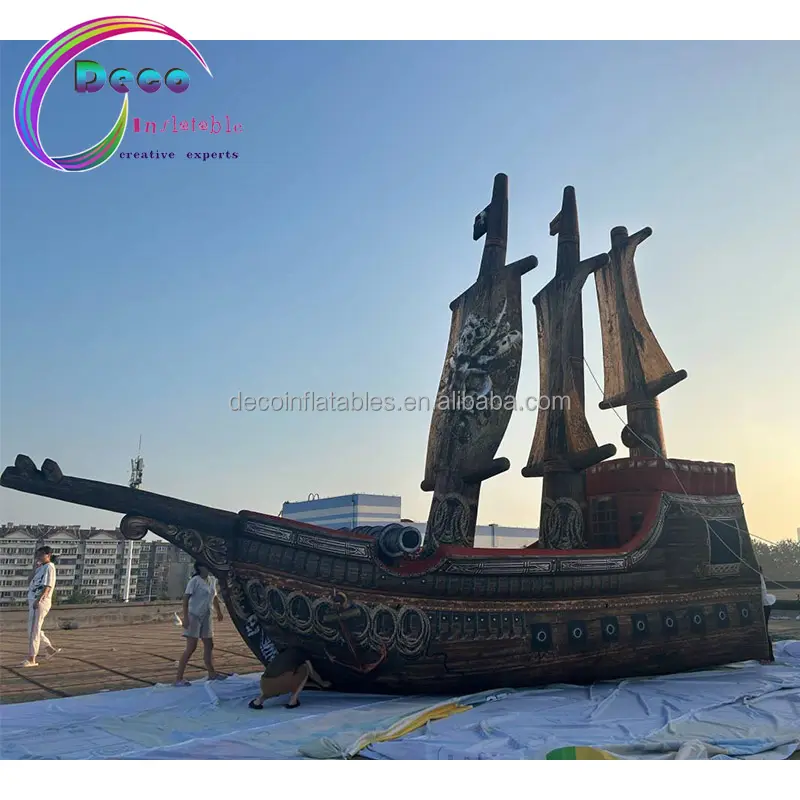 Inflatable Pirate Ship Model For DecorationReorder rate 27%