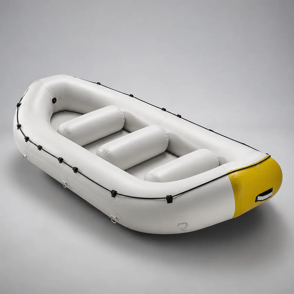 Inflatable River Raft HRP320 3.2m 5 Persons PVC Rowing Fishing Camping Outdoor Water Sports Rafting BoatReorder rate 25%