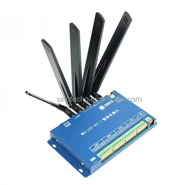 Intelligent Data Collector 4G IoT Multi-Channel Data Logger with IP56 Protection DC/AC Voltage for Industrial Monitoring