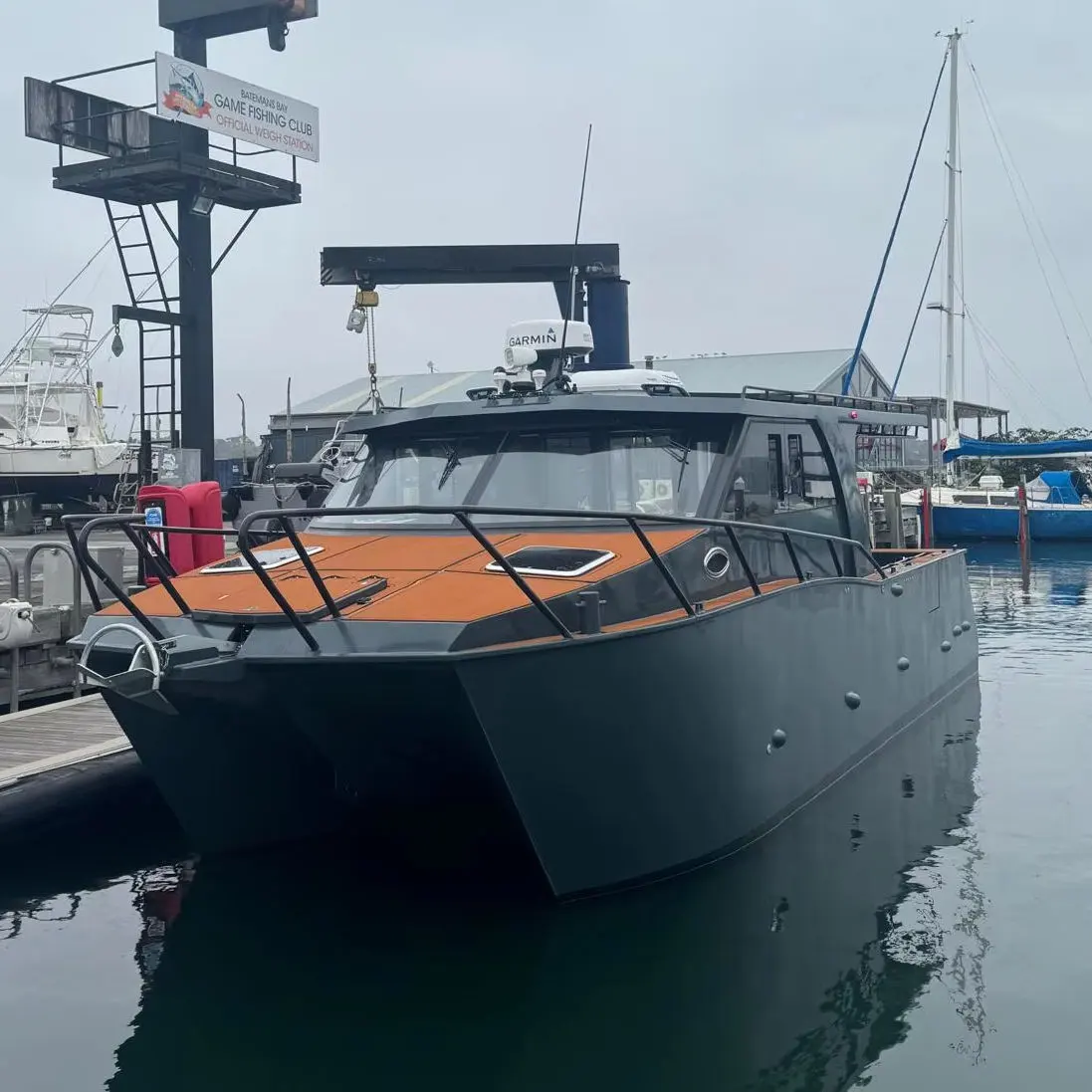 Luxury Yacht 10m 36ft Welded Aluminum Catamaran Cabin Cruiser Passenger Fishing Sport Boat For Diving And CharterReorder rate 37%