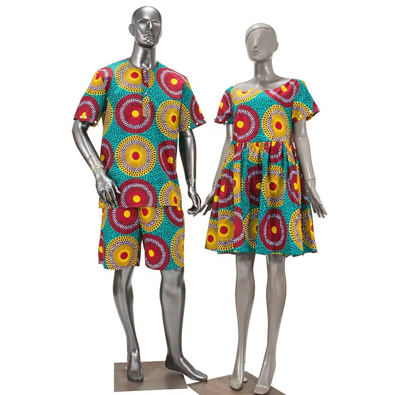 MANNI African Clothes Top and Pants Sets Bazin Riche Women Dress Print for Couples Men Cotton OEM Service Adults Ankara DressesPKR 6,298 off shippingDelivery by 23 DecReorder rate 31%