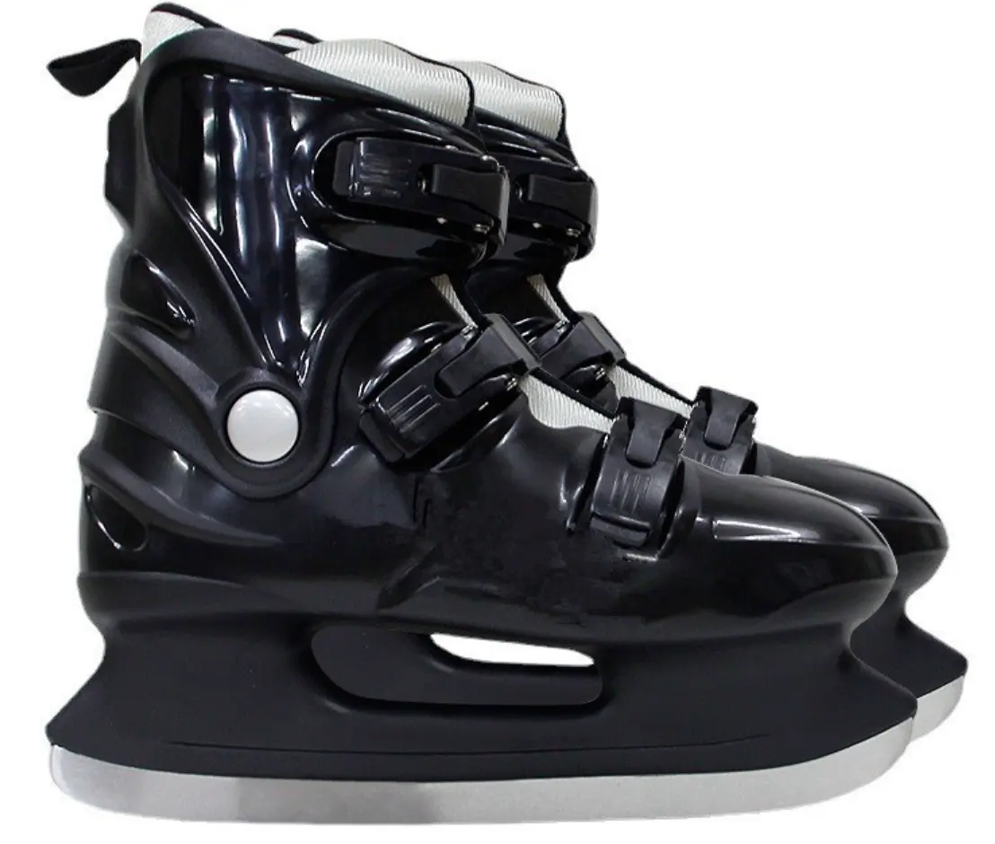 Manufacture Supply Custom Low Price High Quality Fashionable Artificial Skate Kids Ice Hockey SkatesReorder rate 35%