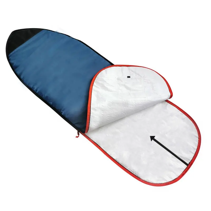 Marine Accessory Surfboard Cover with OEM Logo Size Waterproof Rip-Proof Front Rear Wing Bag Hydrofoil Surfing Bag
