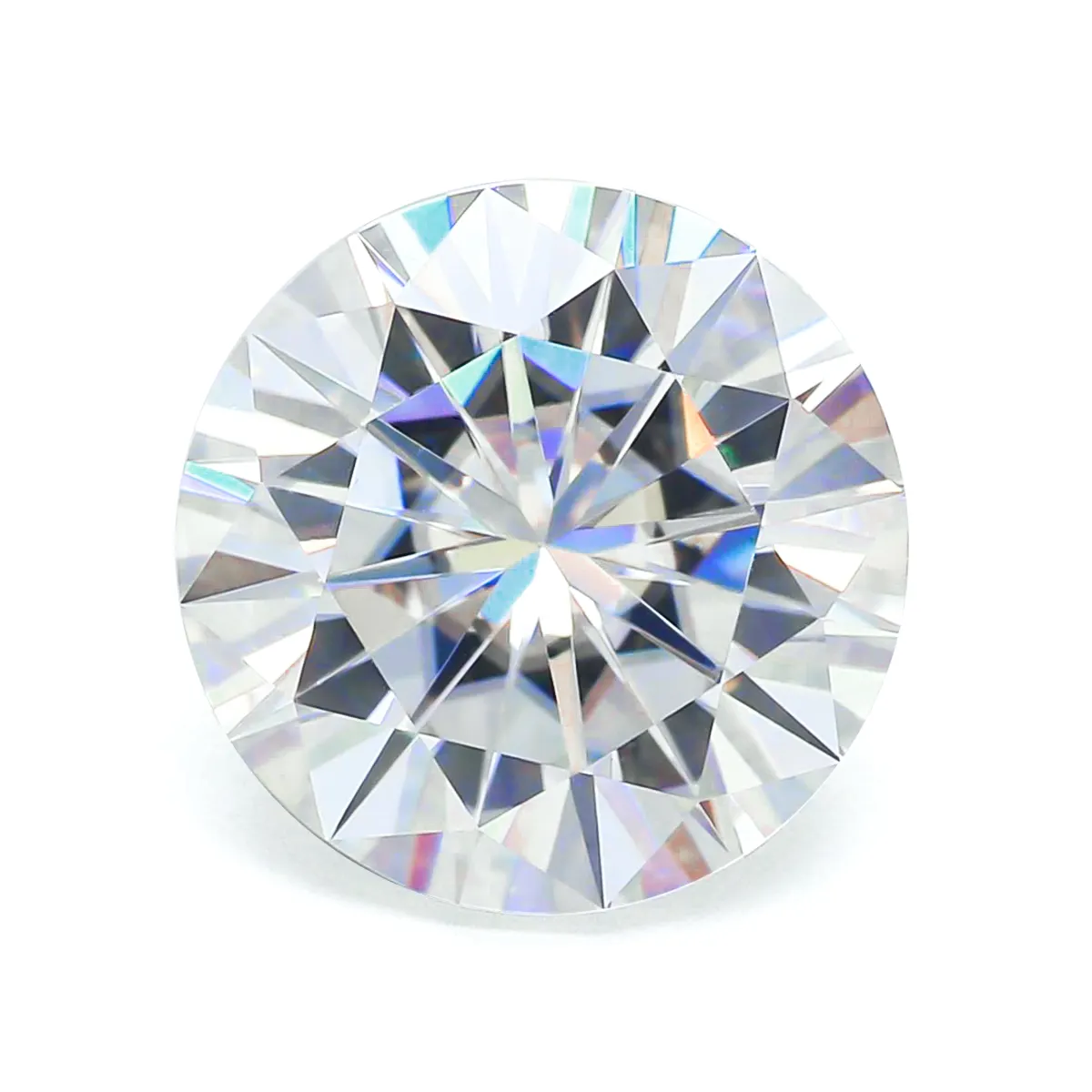 Moissanite Manufacturer Wholesale Factory Price Melee Size White Round Loose Stones 0.8mm-1.9mm DEF VVS High Quality Mois