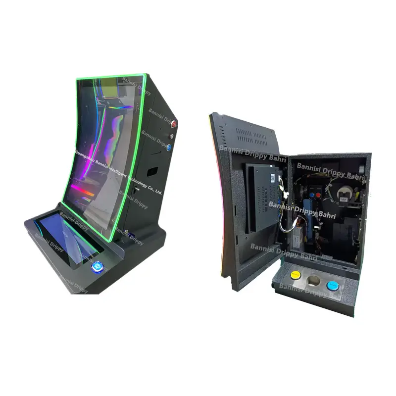New Bartop Table Top 27 Inch Curved Touch Screen Skill Game Machine CabinetReorder rate 31%