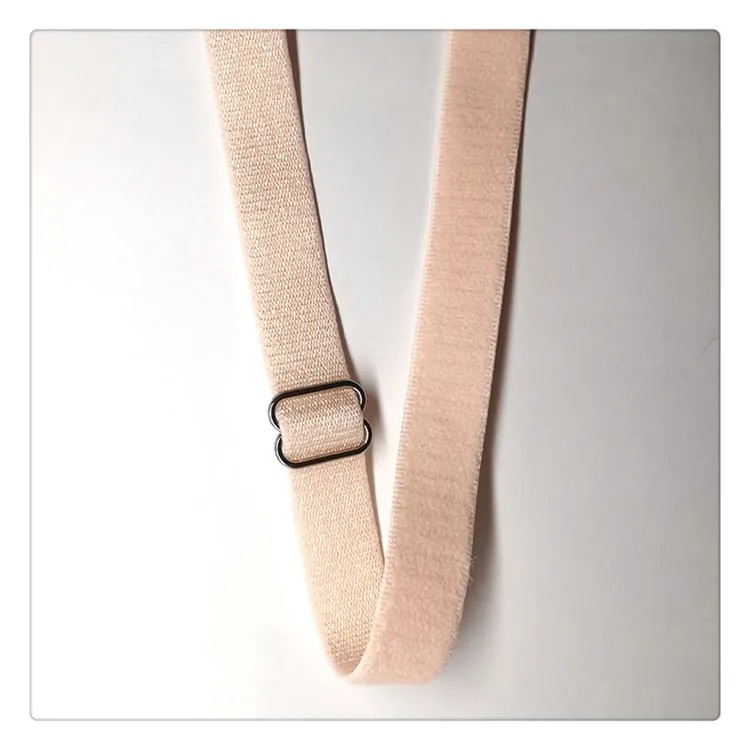 New Design High Quality Shining Satin comfort Elastic Bra Strap for Sale