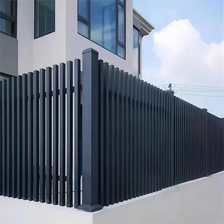 New Simple Design Aluminum Alloy Panel 6 Feet Balustrade Post for Balcony and Outdoor Fencing