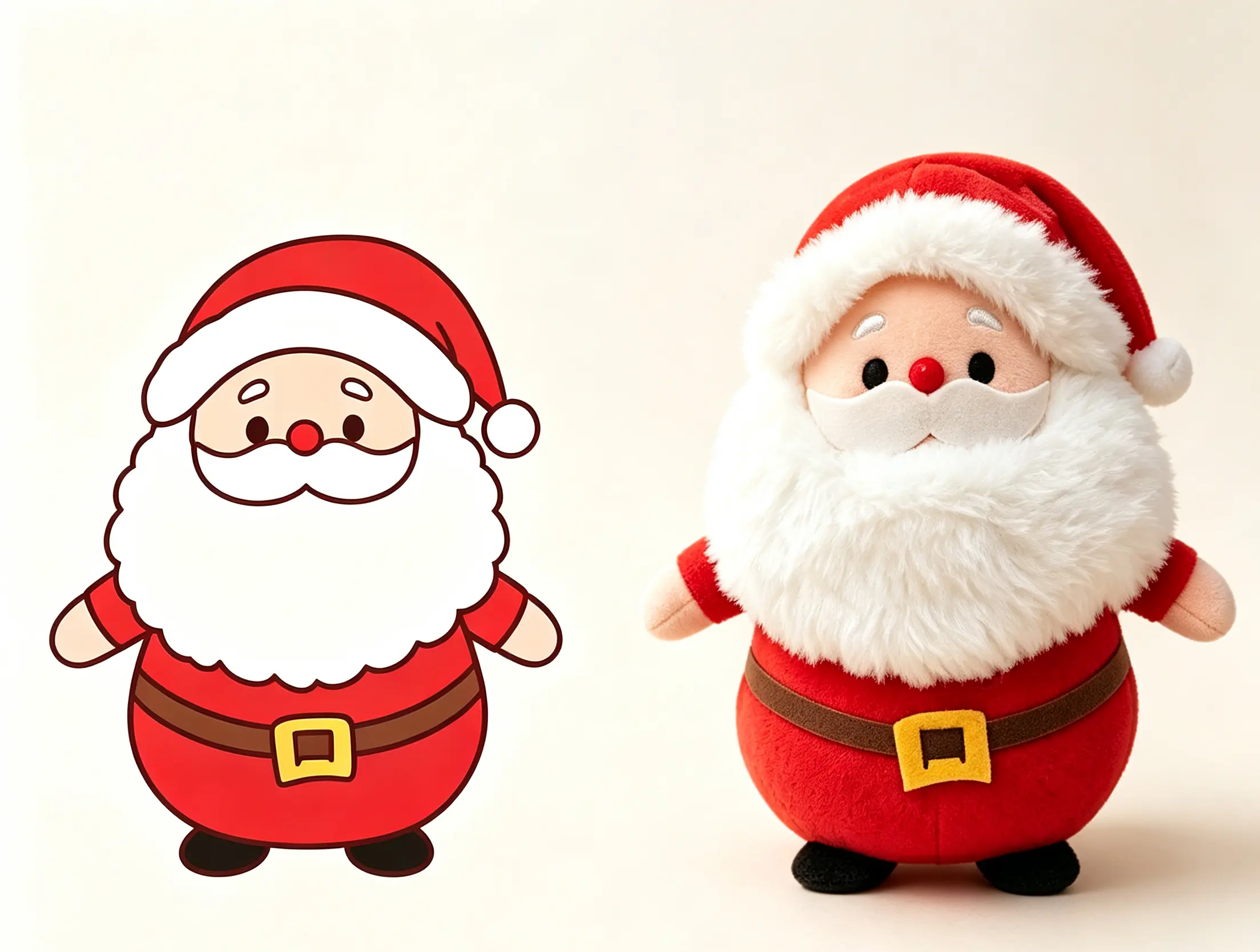 OEM Custom Christmas Plush Toy Santa Claus Reindeer Snowman Stuffed Doll, Custom Logo for Holiday Gift & Decoration