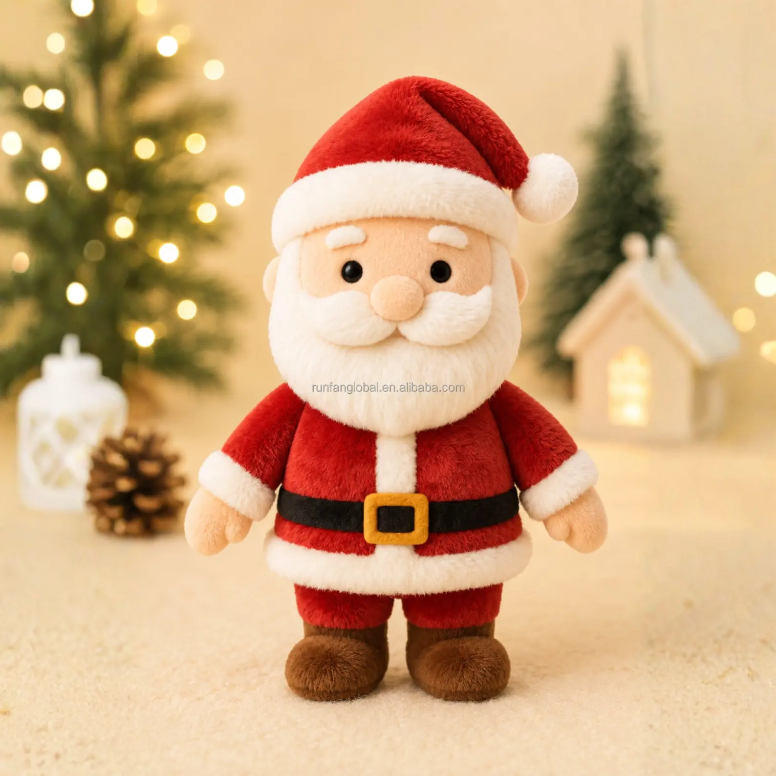 OEM Custom Santa Claus Plush Toy - Perfect for Holiday Retail, Corporate Branding, or Christmas GiveawaysReorder rate 25%