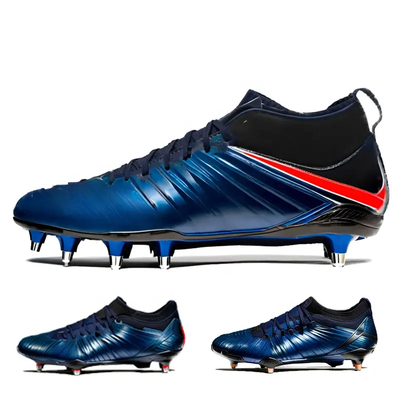 OEM Most Popular Custom Indoor Rugby Soccer Football Cleats Shoes for Men-Futsal Design Genuine Summer Winter Autumn OutdoorsReorder rate 46%