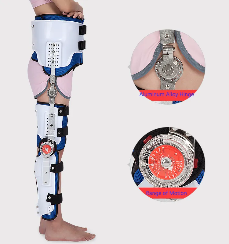 Orthopedic Adjustable Medical Hip And Knee Brace Support Protector Orthosis Rehabilitation Device With Hinge For Fracture AdultReorder rate 50%