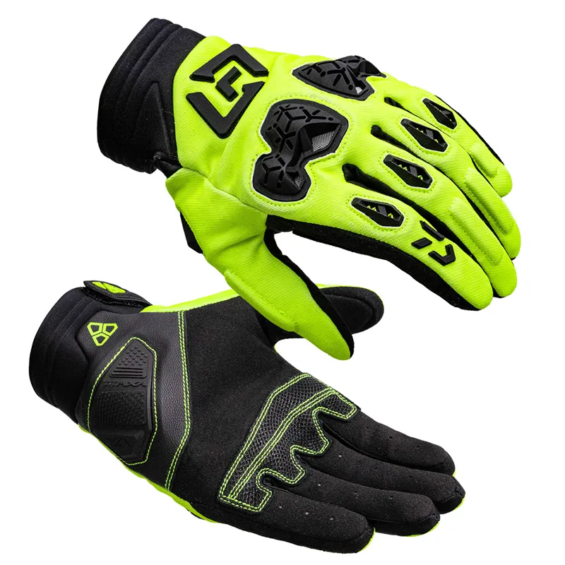 Outdoor Sports Cycling Gloves Protective Motorcycle Leather Driving Biker GlovesReorder rate 27%