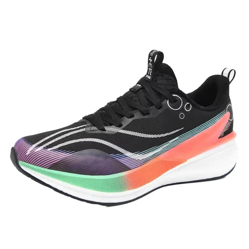 Parent Child Unisex Autumn Marathon Racing Lightweight Sports Running Shoes Student Track Field Competition Mesh Upper EVAReorder rate 25%