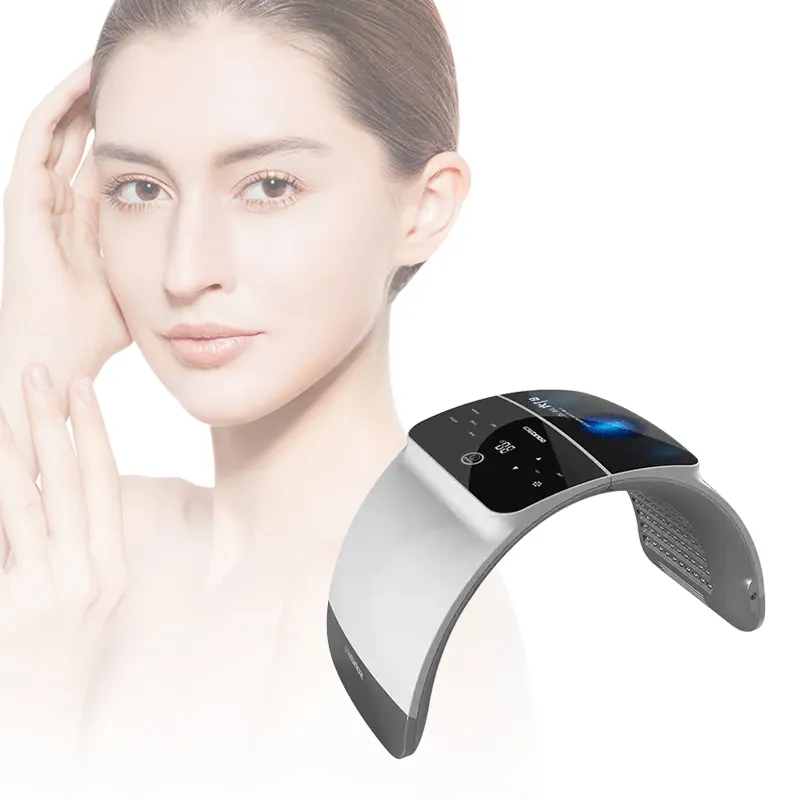 Photon PDT Therapy Instrument 7 Color LED Light Facial Machine for Skin Rejuvenation Standing Type Targeting Face and BodyReorder rate 21%