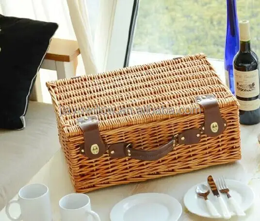 Picnic Set Bag Hamper Set Picnic Backpacks Near Me Wicker Wicker Picnic HamperReorder rate 24%