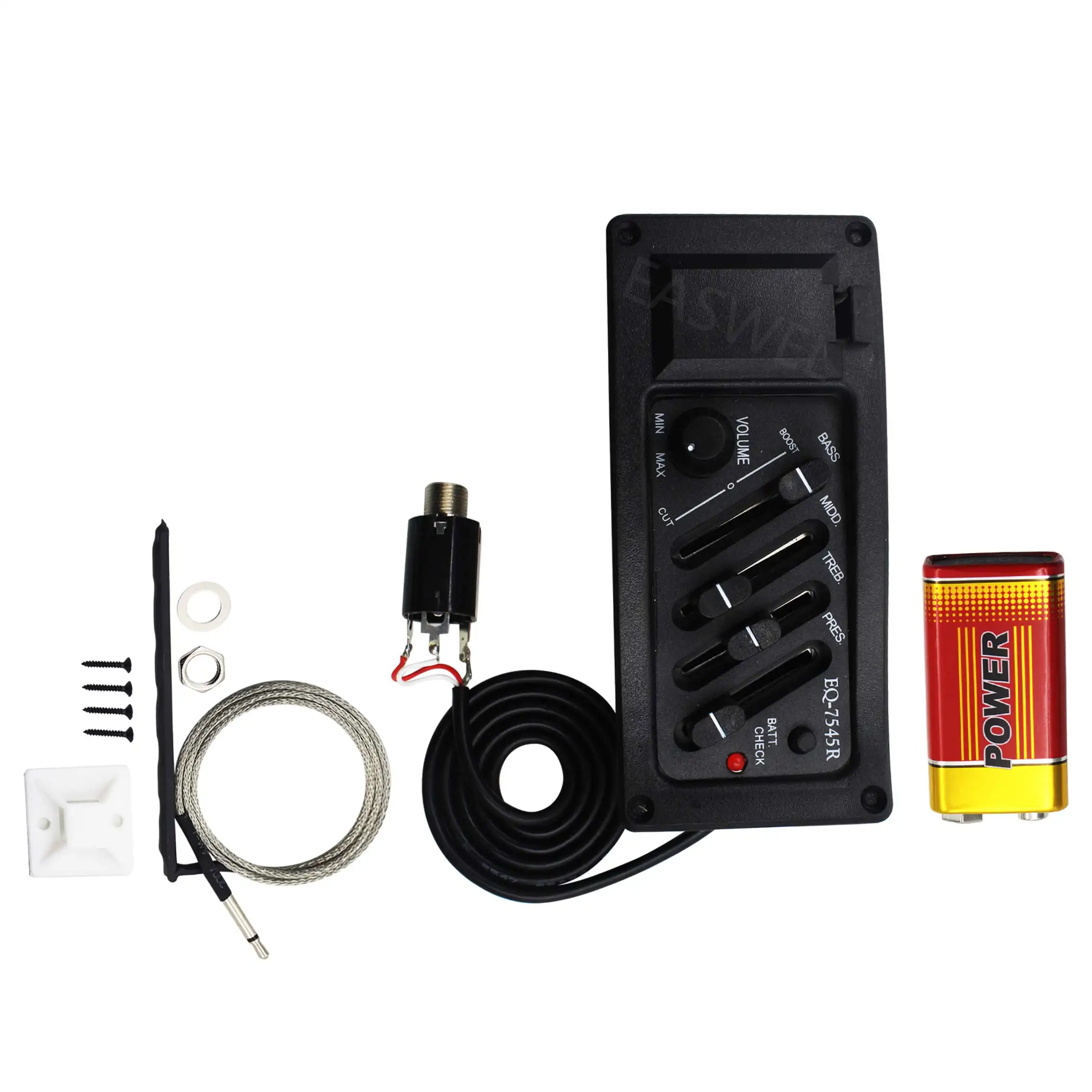 Popular Wholesales 4 Band Acoustic Guitar Pickup EQ-7545R Guitar EqualizerPKR 6,298 off shippingDelivery by 02 Dec