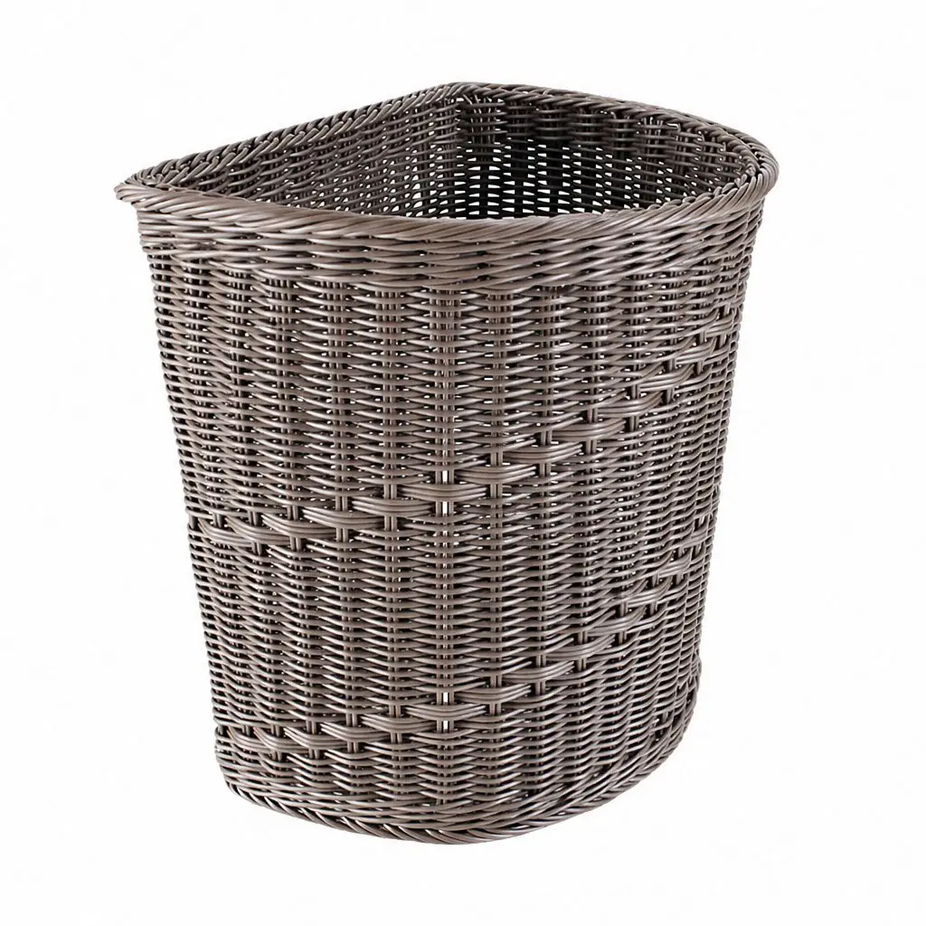 PP Rattan Style Wicker Storage Bags Laundry Basket Hotel Dirty Clothes Hamper Towel Storage Sustainable Modern Simplicity