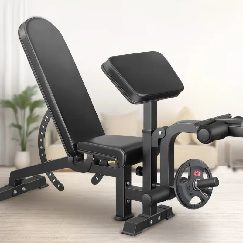 Professional Flys Supine Flat Training Fitness Roman Chair Leg Raises Commercial Folding Metal Dumbbell Bench PressReorder rate 25%