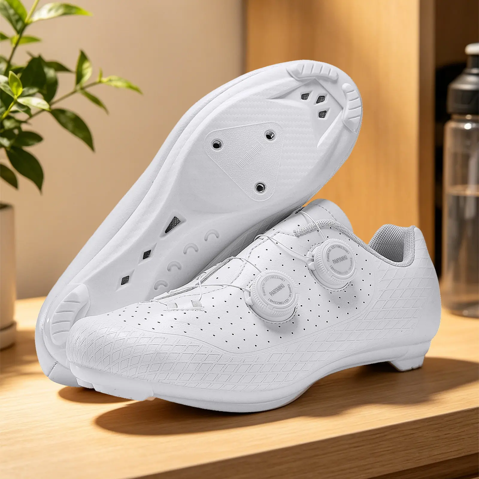 Professional Training MTB Bicycle Shoes, Durable Nylon Outsole, Rotary Buckle System for All Weather Riding SportsPKR 6,298 off shippingDelivery by 12 Dec
