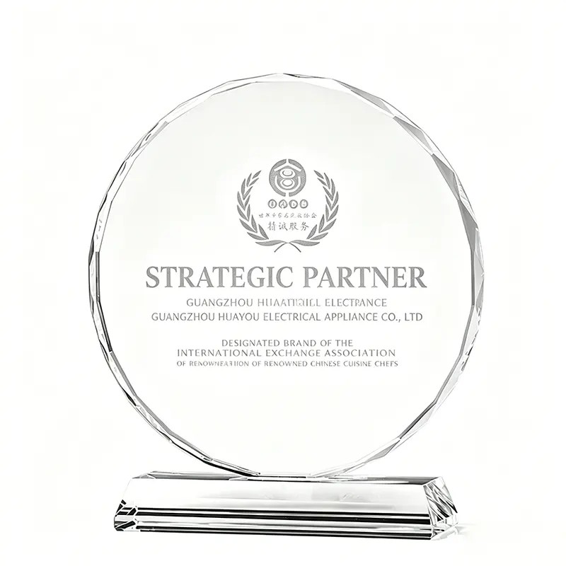 Promotional Sunflower Pattern Clear Crystal Glass Award Custom Champions Trophy For Business Souvenir GiftPKR 6,298 off shippingDelivery by 16 Dec