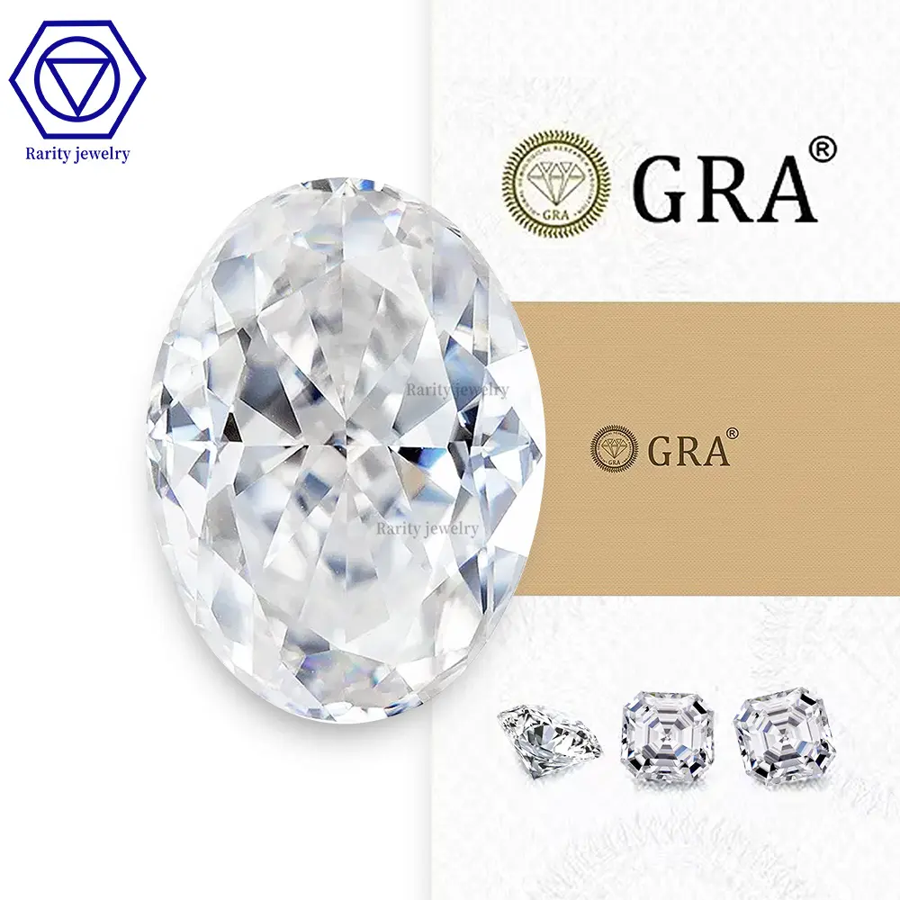 Rarity Factory Directsale Excellent Price Oval Shape Moissanite Sets Loose Stones Moissanite for Ring Diamond Stones WhitePKR 6,298 off shipping180-day lowest prices3-day dispatchReorder rate 22%