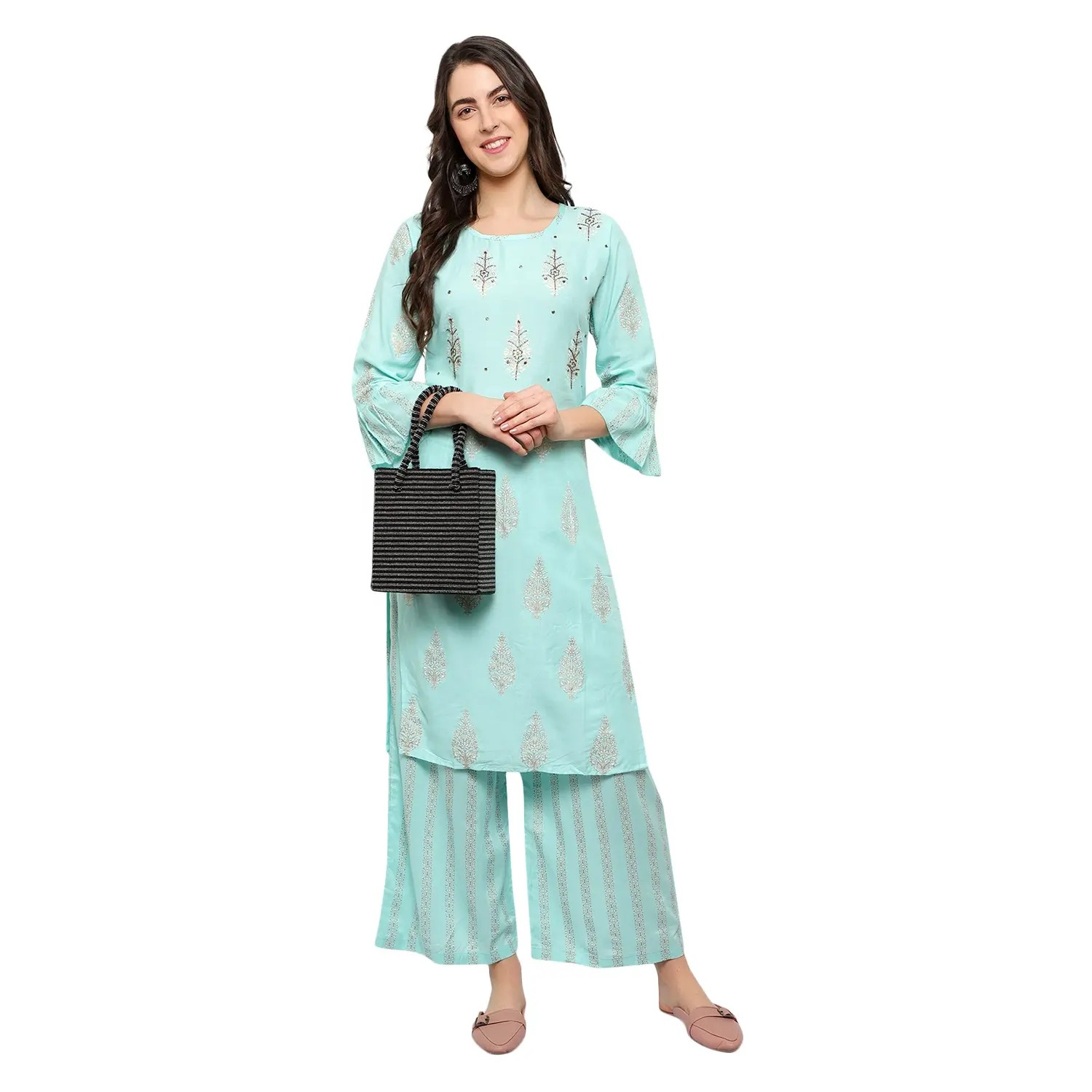 Salwar Kameez Churidar Pyjama Women Indian Ethnic Ladies Party Dress Punjabi Stitching Available Wholesale Lawn Suit