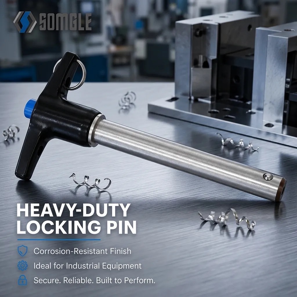 Stainless Steel T Handle Quick Release Indexing Pin, Heavy Duty Locking Locating Pin for Machinery Fixture PositioningPKR 6,298 off shippingDelivery by 16 DecReorder rate 33%