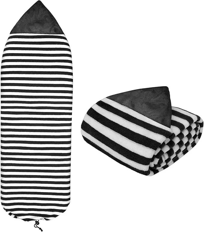 Surfboard Cover Surfboard Sock Cover Lightweight Stretch Board Bag Fold-able Surf Bag for Surfing Board Fits All Surf BoardsPKR 6,298 off shippingDelivery by 23 DecReorder rate 20%