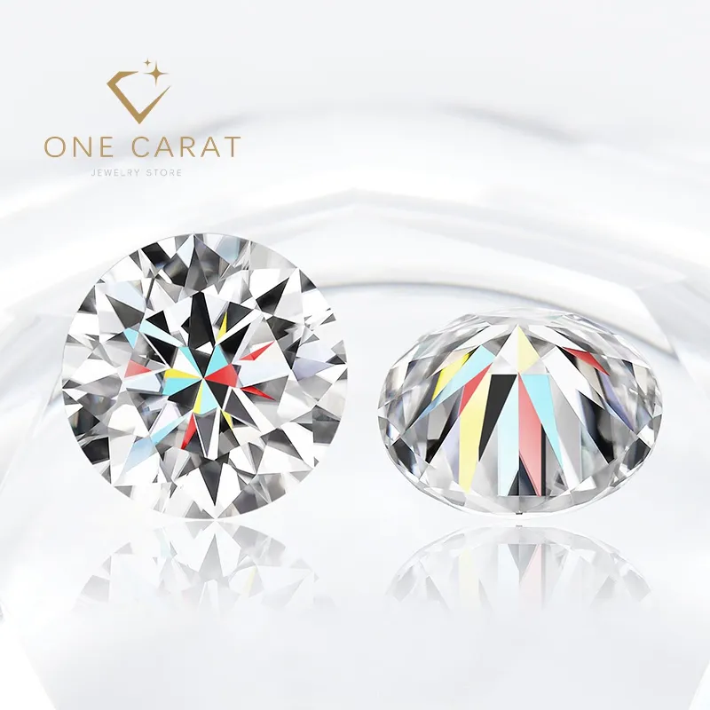 Synthetic Top Grade Moissanite Stones D Color round Loose Moissanite in Various Sizes from 0.5ct to 5ct with GRA CertificatePKR 6,298 off shippingDelivery by 16 DecReorder rate 46%