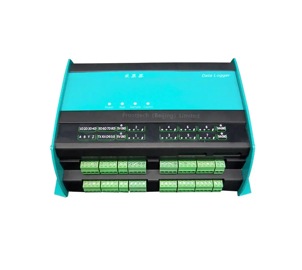 The Multi-channel Data Collector DT60 26 Channels RS485/RS232 Interfaces SD Card Storage For Collecting Analyzing Sensor Data