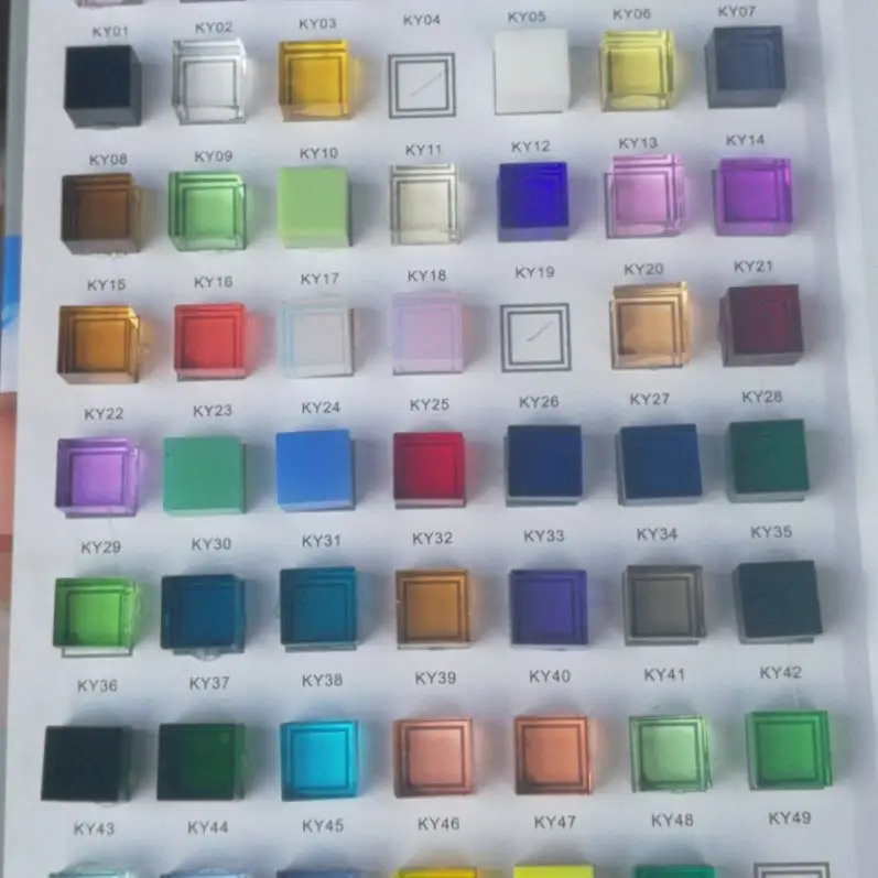 Various Colors Uncut Raw Crystal Glass Rough for Cutting Loose GemstoneReorder rate 36%