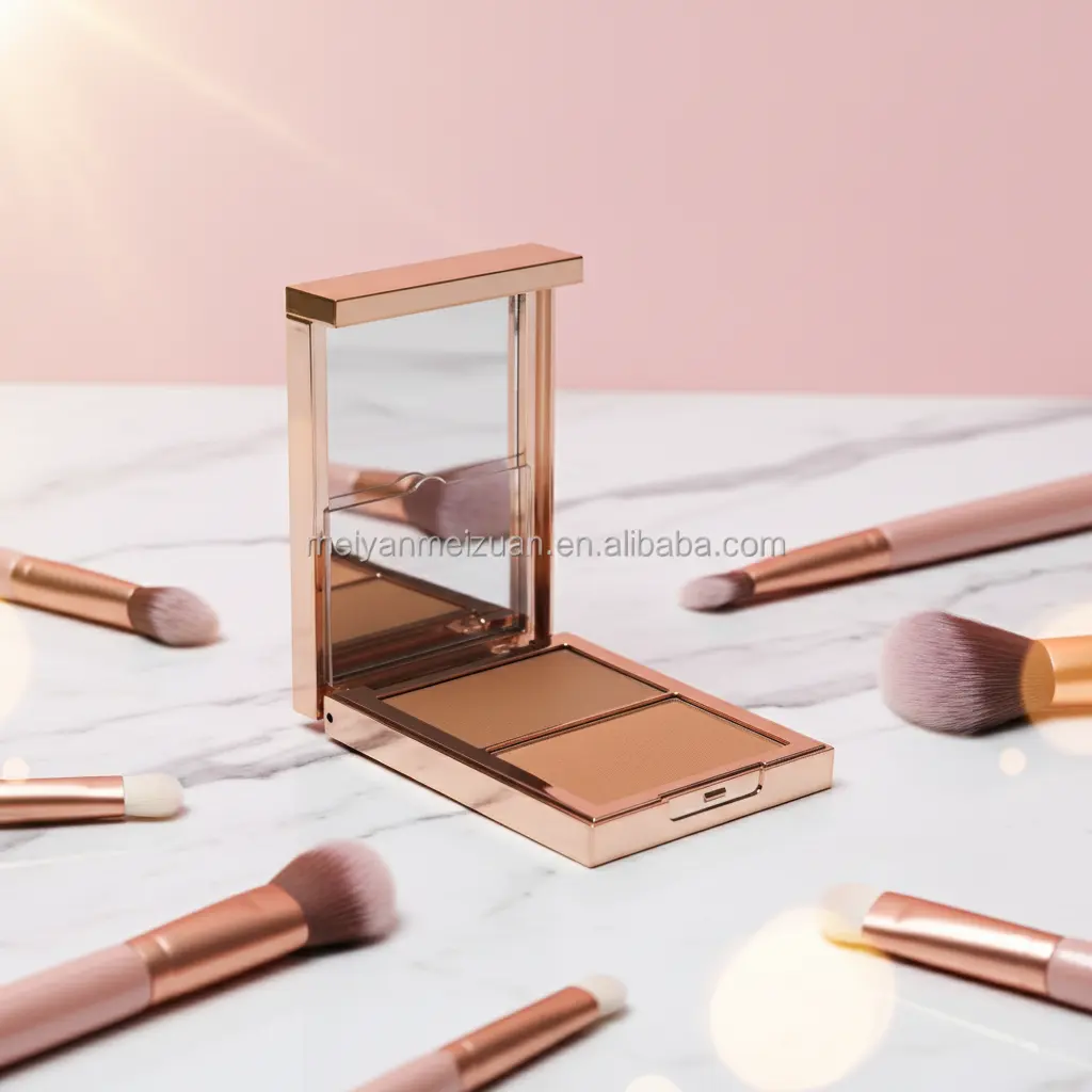 Vegan Non-Toxic Mineral Waterproof Shimmer Nourishing Contour Bronzer Stick for Daily & Glam Makeup Made in China