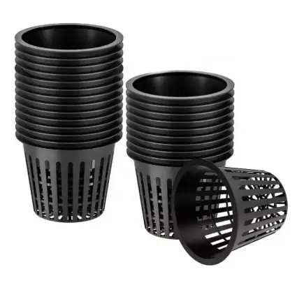Wholesale Factory Supply Plant Pots PP Plant Basket Grow Cup Netpot for Greenhouse AeroponicsReorder rate 30%