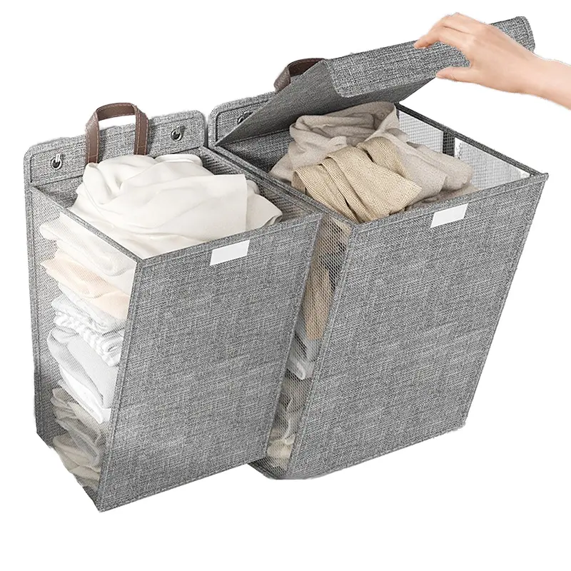 Wholesale Foldable Rectangle Mesh Laundry Hamper Hanging Household Dirty Clothes Storage BasketPKR 6,298 off shippingDelivery by 16 Dec