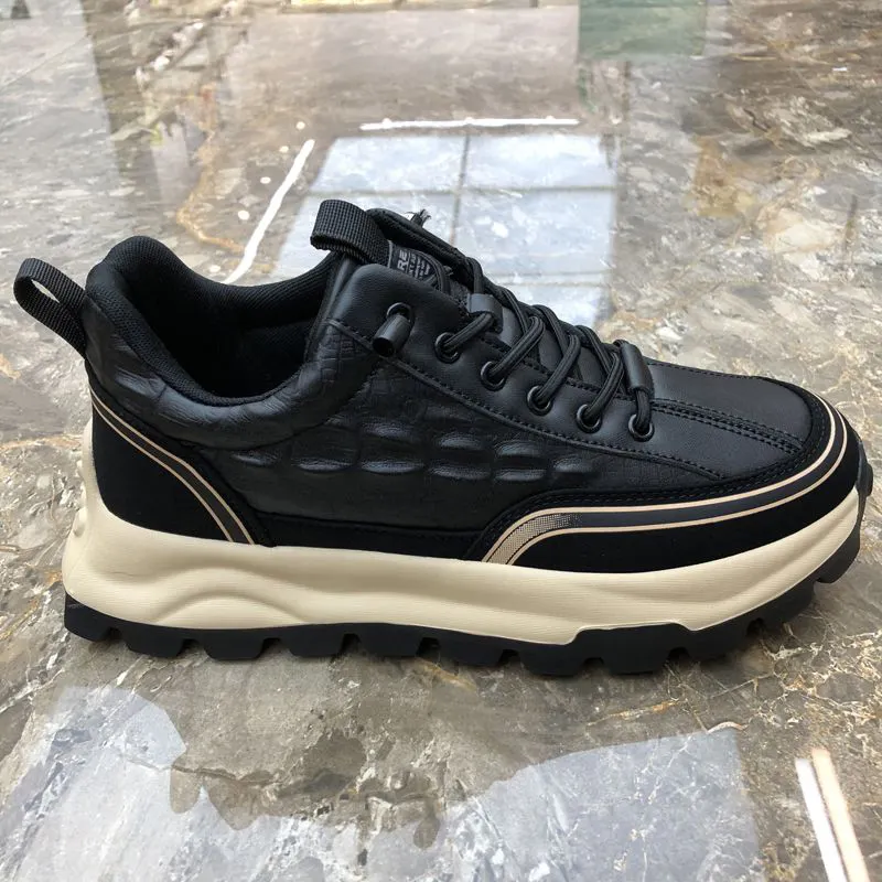 Wholesale High Quality Men's Fashion Trend Summer Walking Sports Shoes PU Upper Lightweight Soft Casual Custom Logo Sneakers