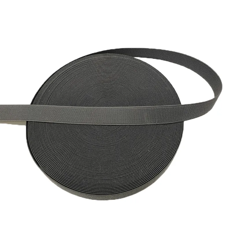 Wholesale High Speed Elastic Band Rubber Webbing Strap 3/4'' 1'' 1.2'' 1.5'' 2''Reorder rate 38%