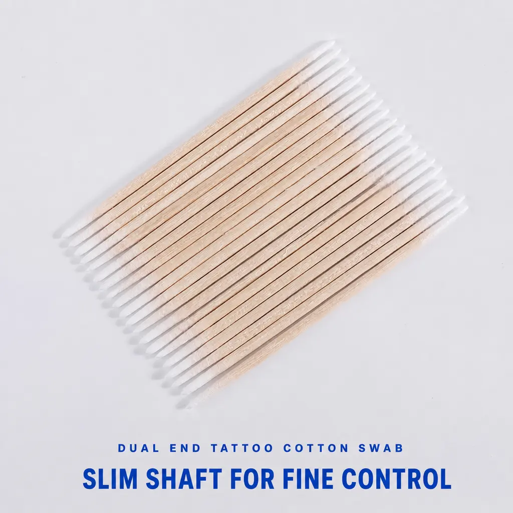 Wholesale Swab Nose Lip Ear Face Cleaning Wooden Cotton Swabs Cotton Sticks For Makeup Remover Clean Buds Cosmetic Beauty TattooReorder rate 33%