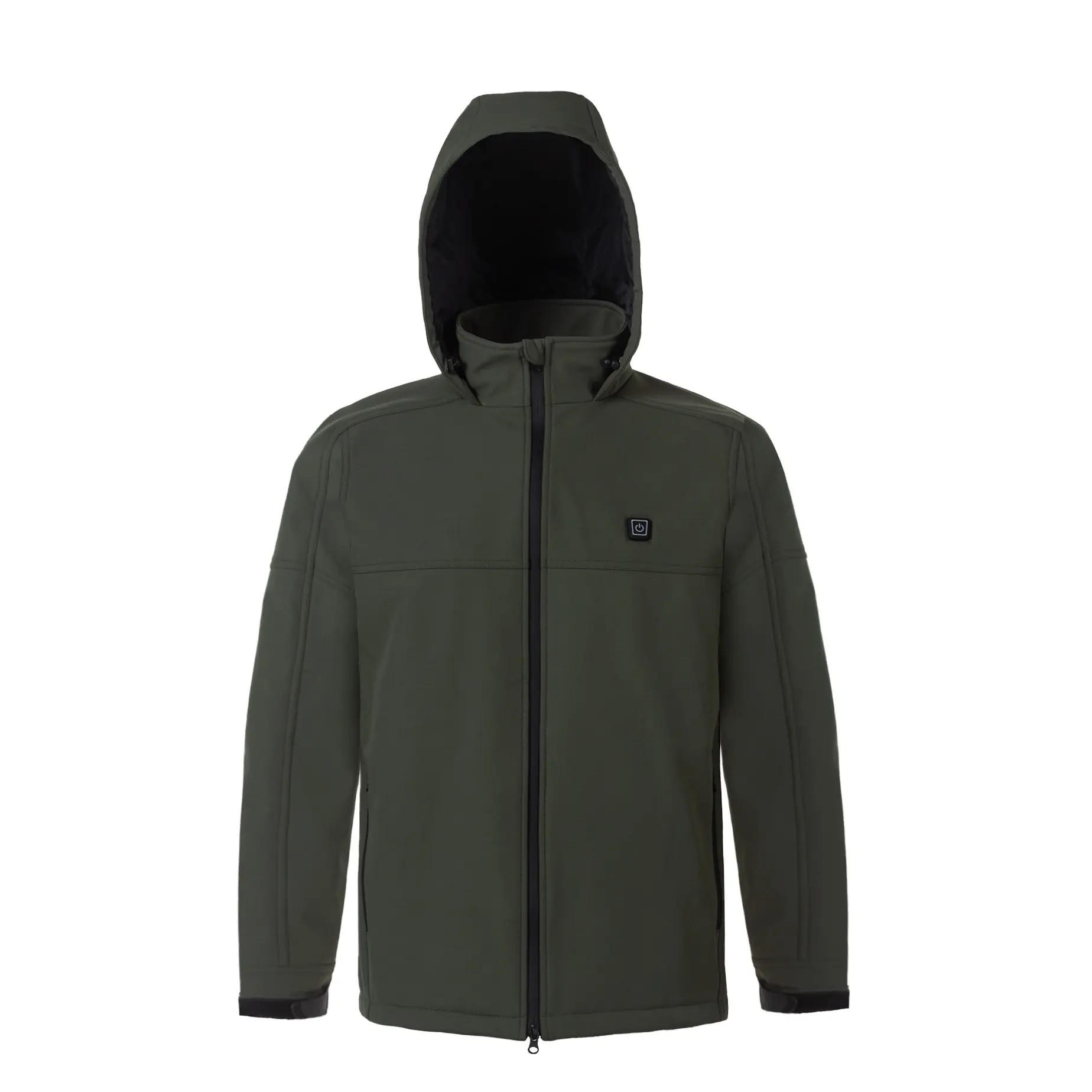 Winter Usb Heated Jacket Customized Heated Jackets Green