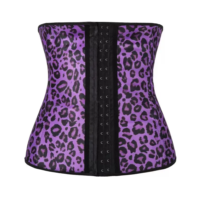 Women's Nylon Leopard Printed Belts Slim Body Corset Trainer Fashion Slimming Shapewear Cincher Waist Trimmers
