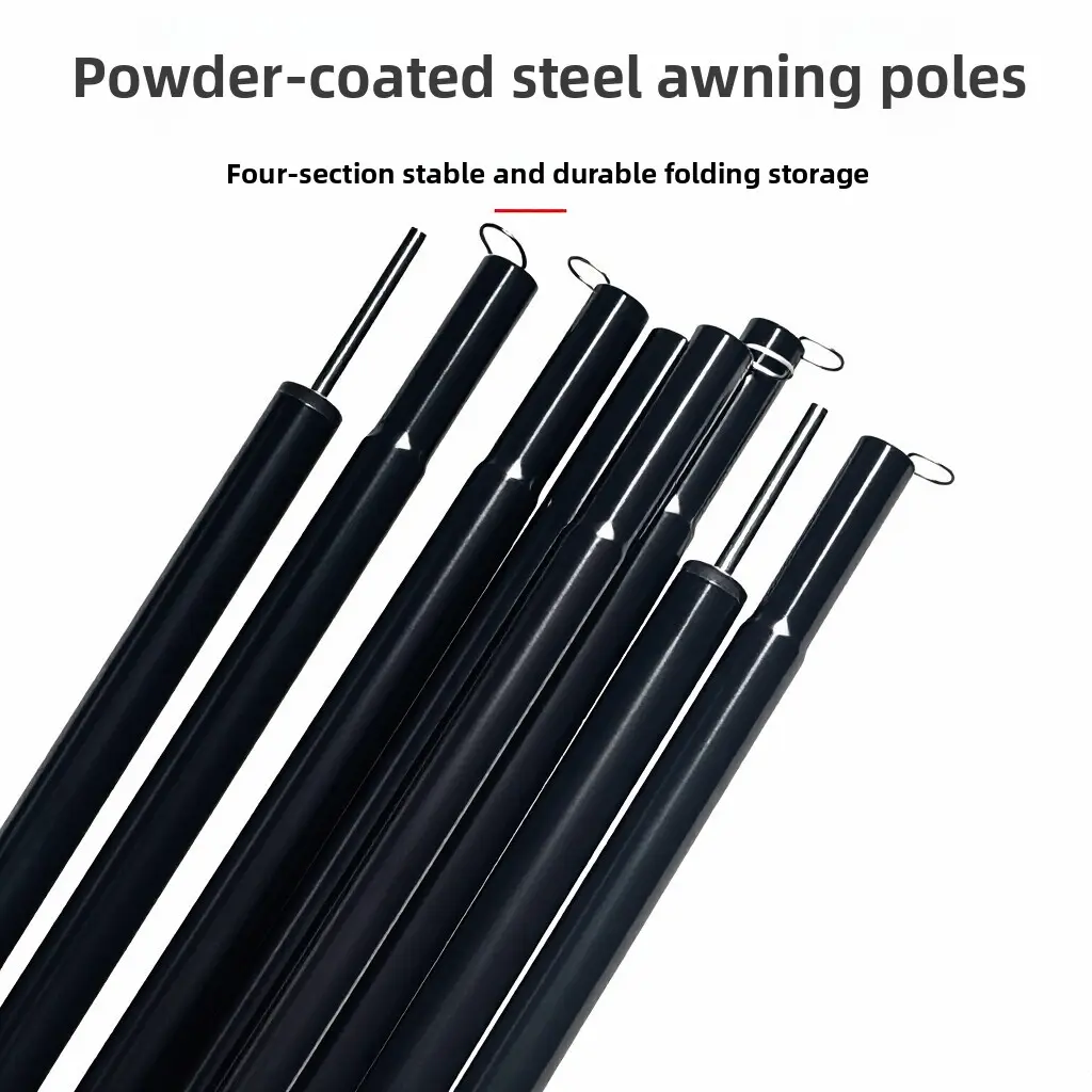 Xin Erda Outdoor Tent Canopy Support Poles Camping Iron Entrance Hall Thickened Reinforced 16mm