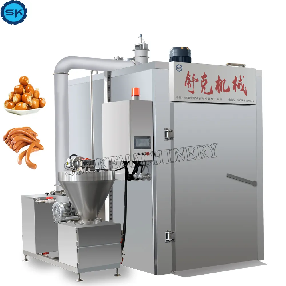 Year-Warranty Big Volume External Smoke Generator Smoking House for Smoked Fish Chicken Sausages