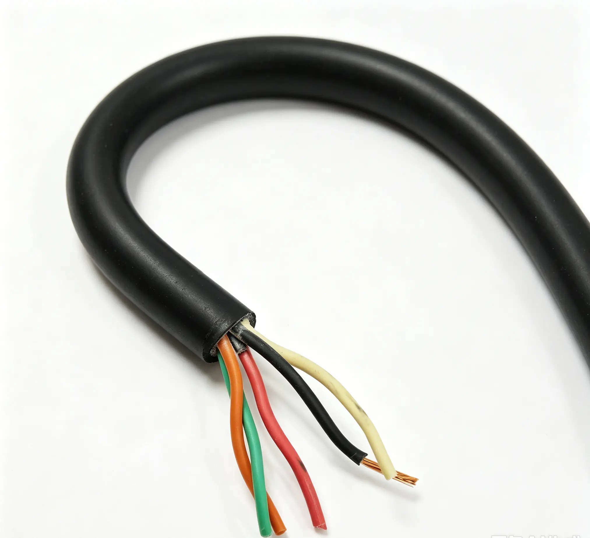 Zhongkai Industrial Outdoor Lawn Landscape Lighting Weatherproof Flexible Cable SJOOW/SOOW 3x14AWG PE/CPE Rubber 300/600V CPE