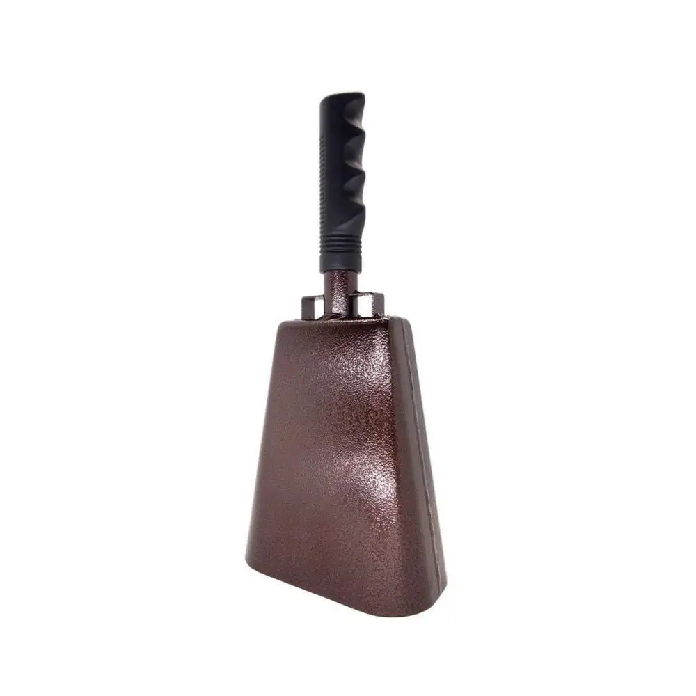 11inch Cow Bell Noise Makers With Handles Steel Cowbell Cheering Bell for Large Solid School