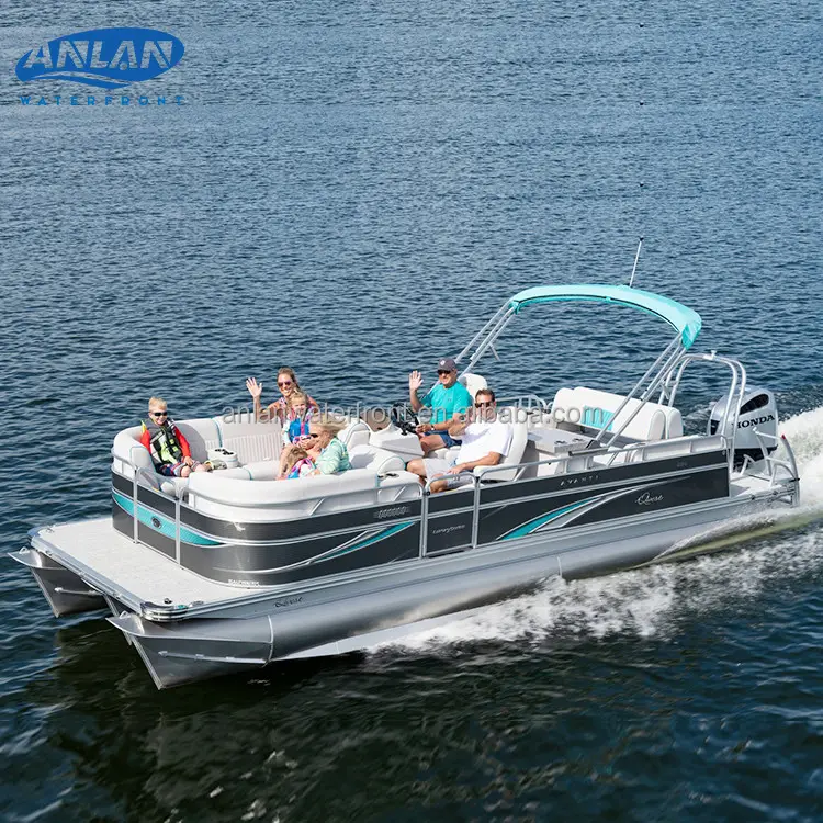 2021 Hot Sale Good Quality Luxury Leisure Sightseeing Party Pontoons Boats for Sale
