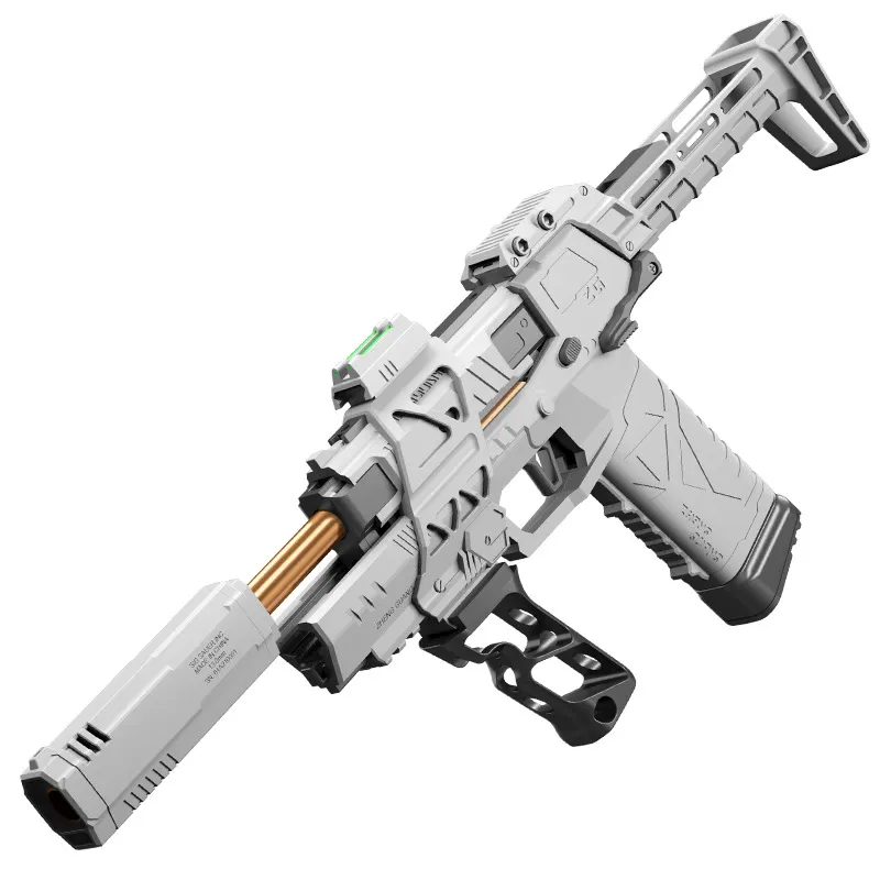2024 New M416 Automatic Fire Rifle Model Toys Outdoor Simulation Soft Bullet Gun Metal Nylon Electronic Plastic New Year's GiftReorder rate 22%