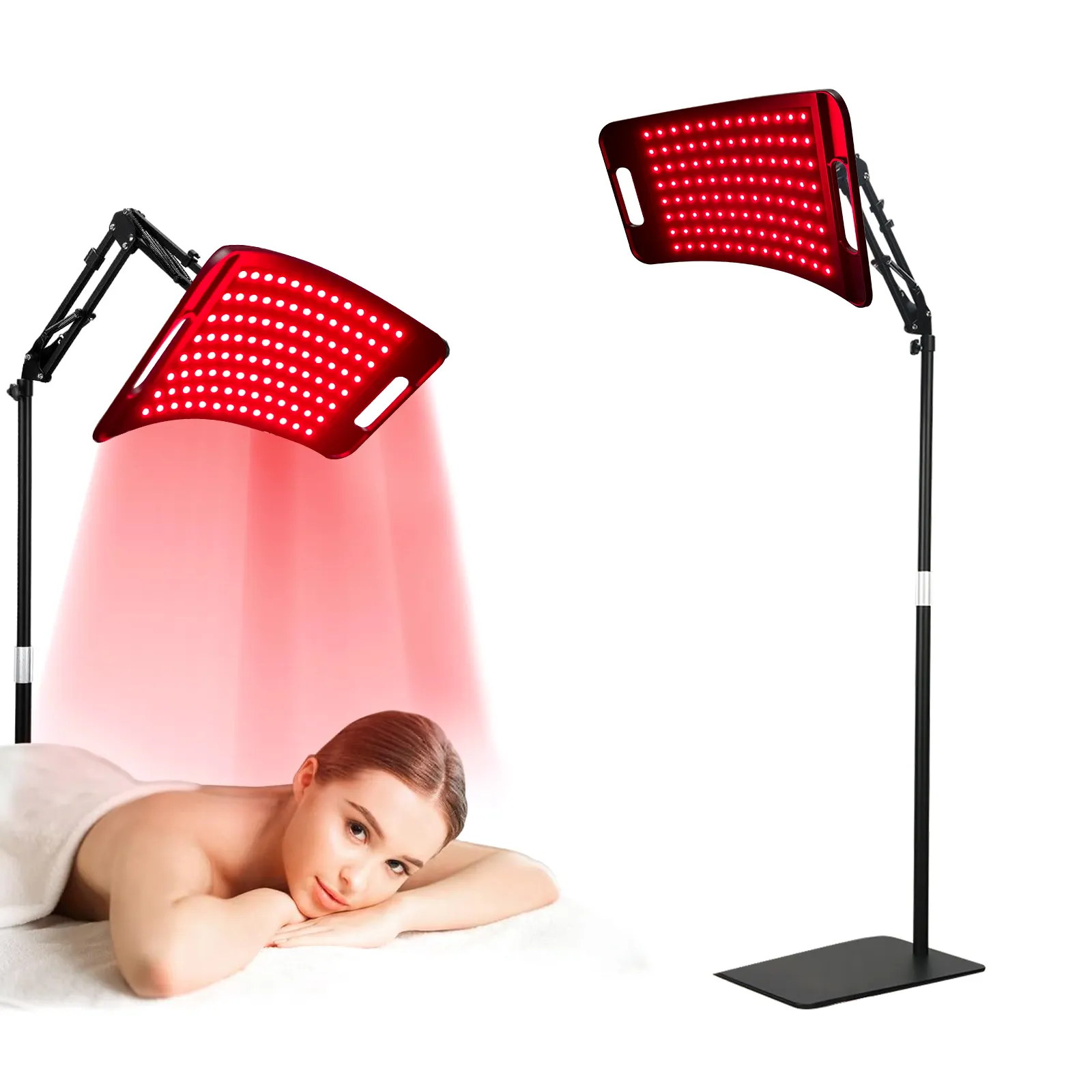 820nm 850nm Red Light Therapy Panel with Stand Infrared Light Therapy Lamp with Stand Led 660nm Red Light-Therapy 850nm InfraredReorder rate 15%