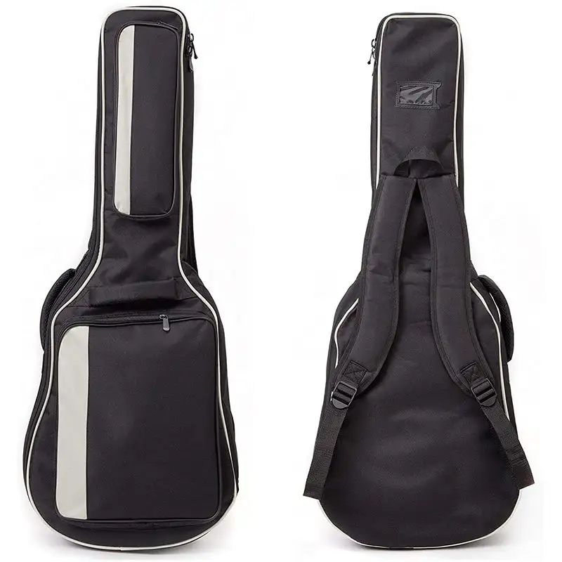 Acoustic Guitar Bag Thick Padding Waterproof Dual Adjustable Shoulder Strap Guitar Case Gig Bag 40 41 Inch with Back Hanger LoopReorder rate 59%